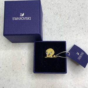 Swarovski Looney Tunes Tweety Motif Ring Yellow size 55 NWT